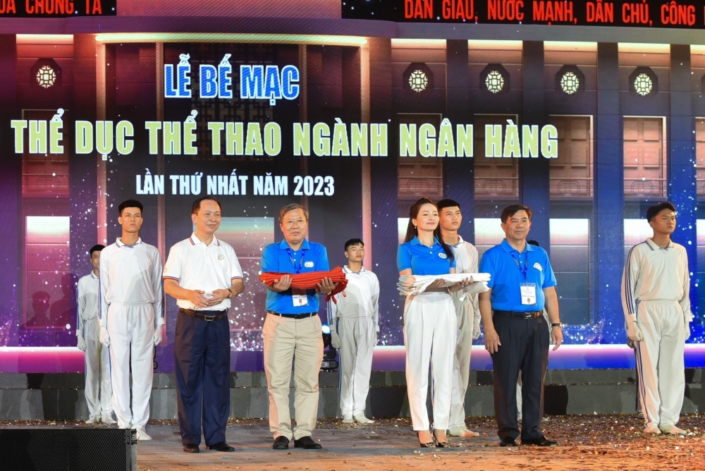 Bế mạc Đại hội TDTT ngành Ngân hàng lần thứ Nhất, năm 2023 Bế mạc Đại hội TDTT ngành Ngân hàng lần thứ Nhất, năm 2023