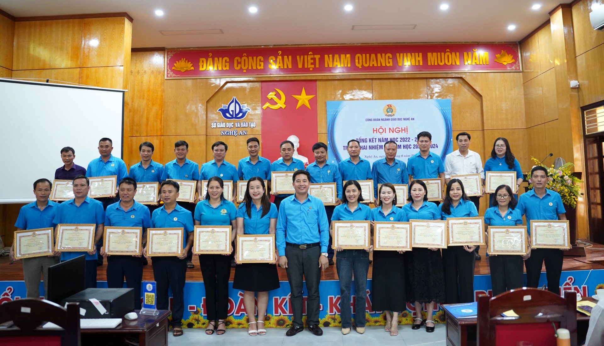 Các cấp Công đoàn ngành Giáo dục Nghệ An: Hơn 13,3 tỷ đồng chăm lo cho người lao động