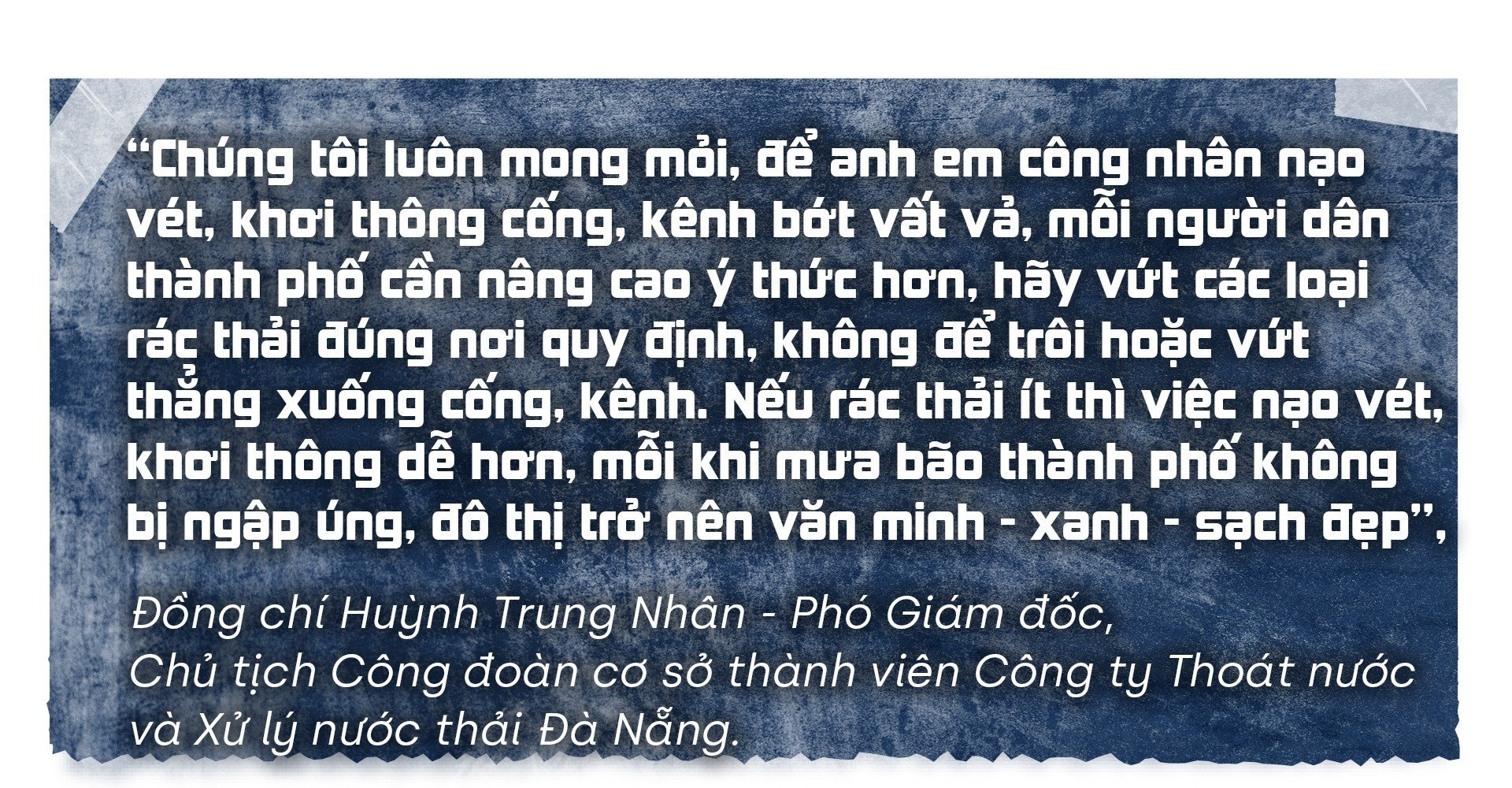 Những “con ong” trong lòng cống thải
