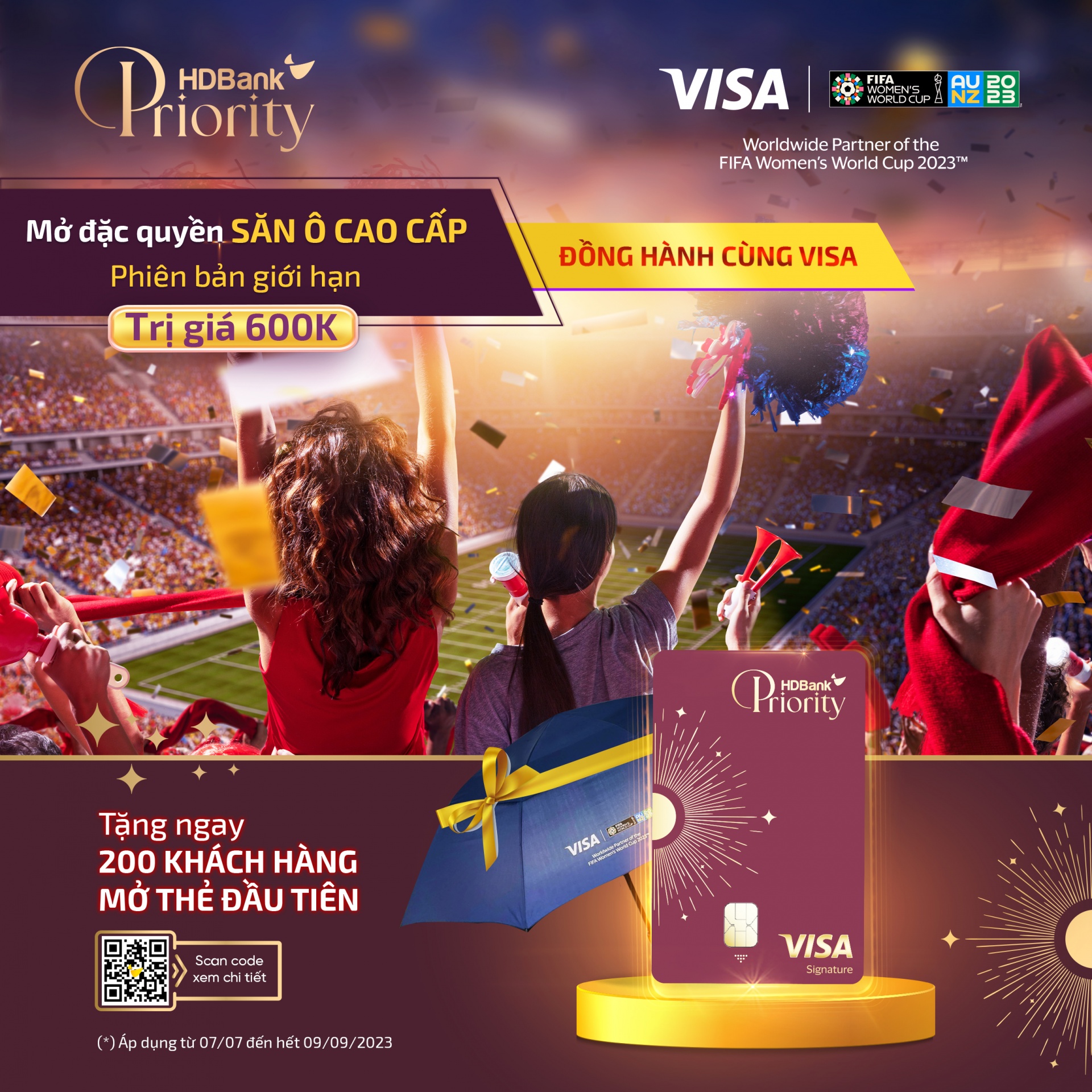 Thẻ tín dụng HDBank Priority: Ưu đãi ngập tràn cho khách hàng đặc biệt Thẻ tín dụng HDBank Priority: Ưu đãi ngập tràn cho khách hàng đặc biệt