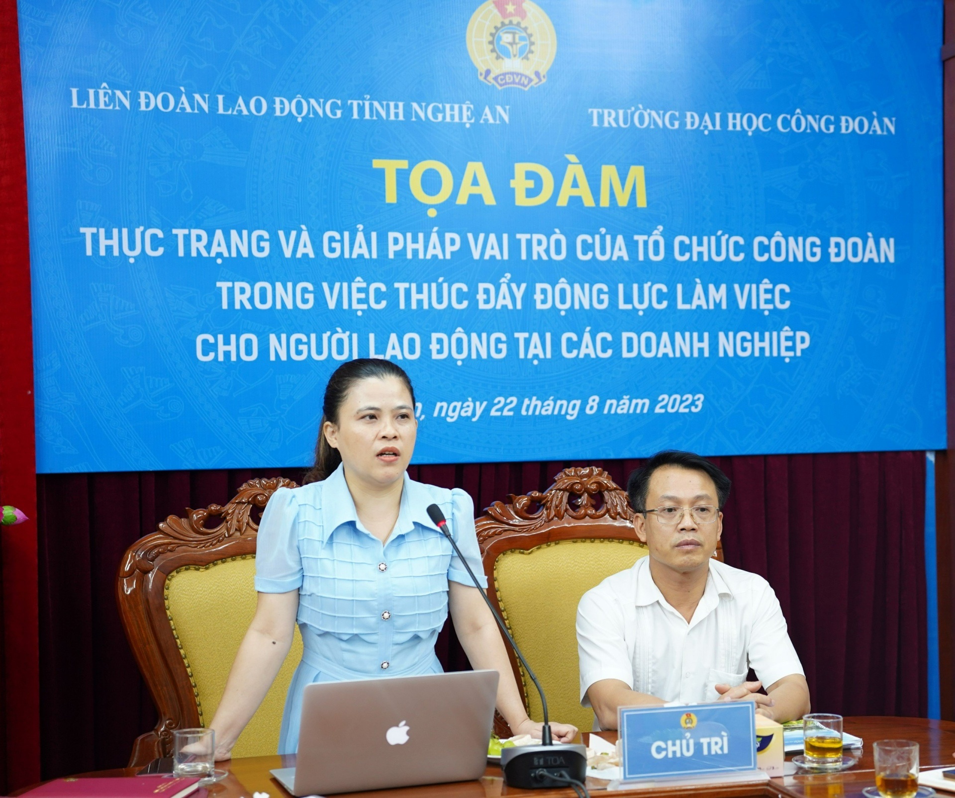 Công đoàn góp phần thúc đẩy động lực làm việc cho người lao động Công đoàn góp phần thúc đẩy động lực làm việc cho người lao động
