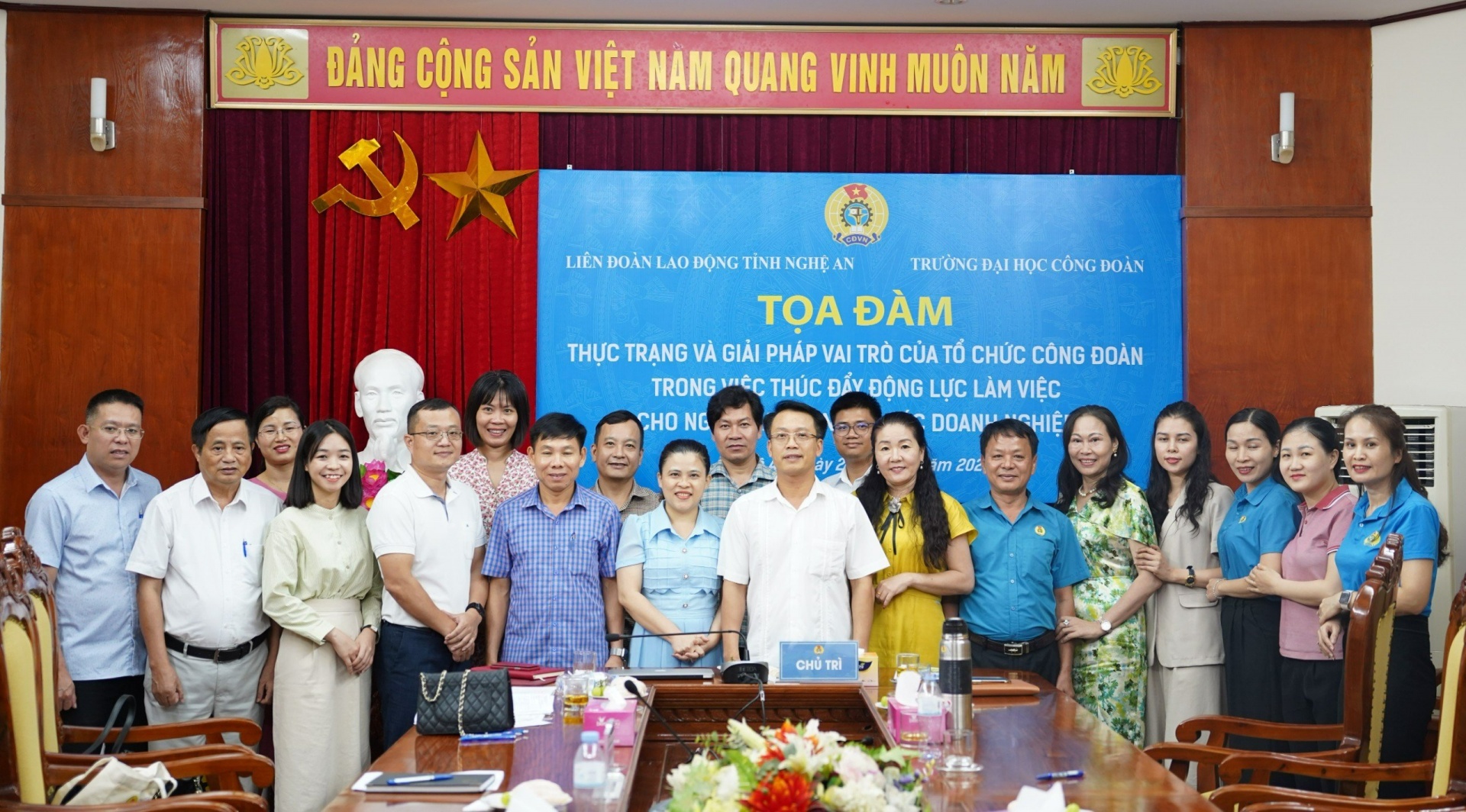Công đoàn góp phần thúc đẩy động lực làm việc cho người lao động Công đoàn góp phần thúc đẩy động lực làm việc cho người lao động