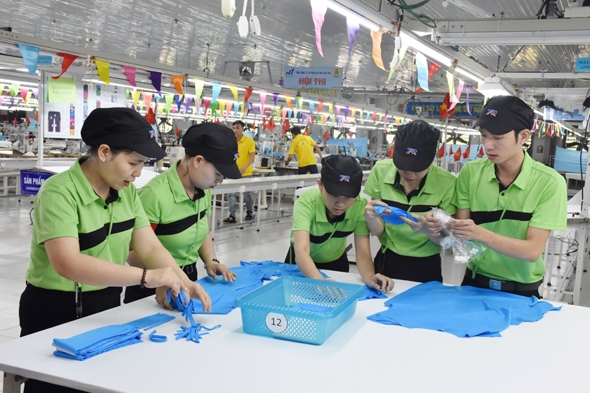 Công đoàn ngành Dệt may Việt Nam tổ chức hội thi thợ giỏi tại tỉnh Thừa Thiên Huế