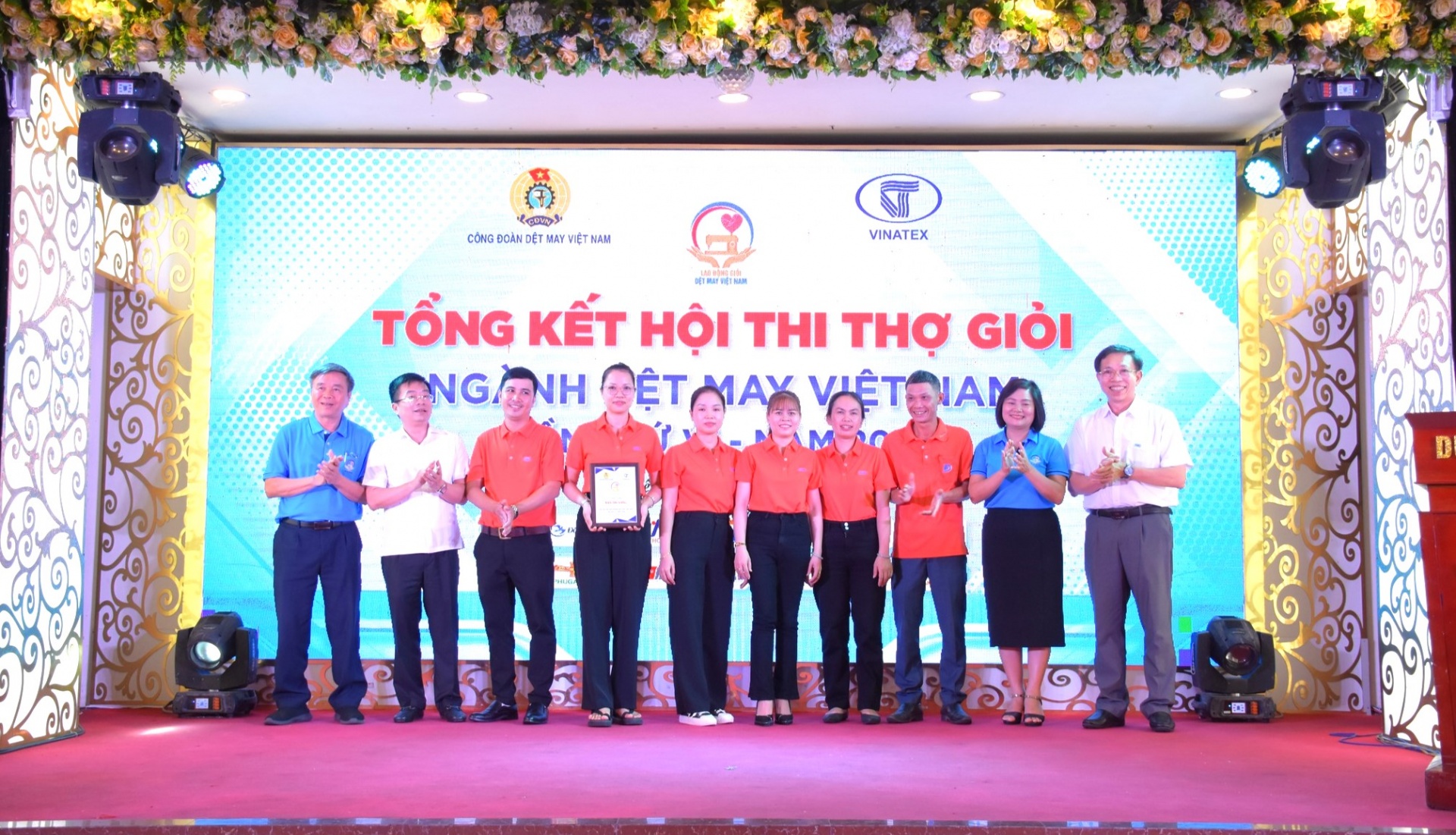 Công đoàn ngành Dệt may Việt Nam tổ chức hội thi thợ giỏi tại tỉnh Thừa Thiên Huế