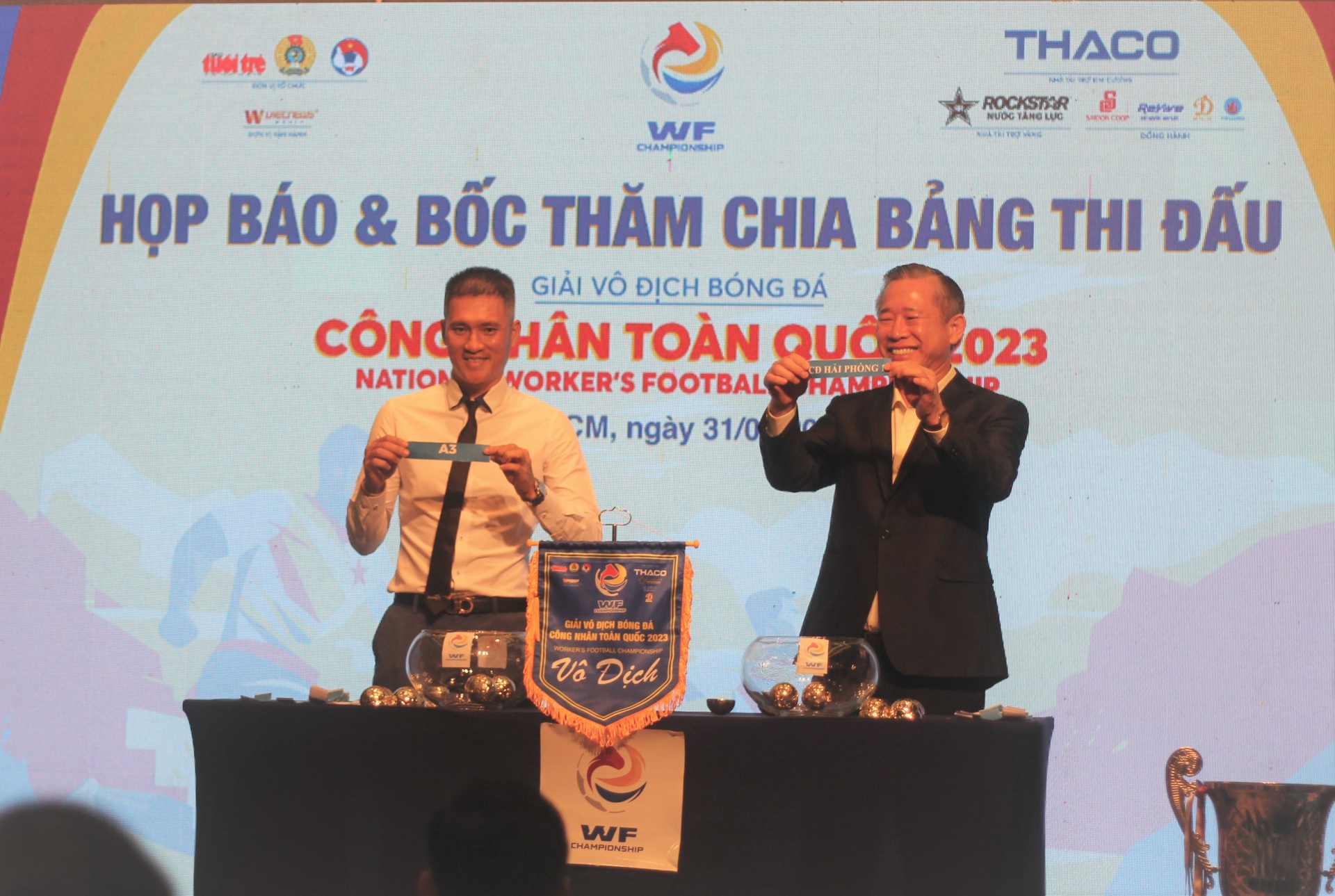 Giải bóng đá quy mô toàn quốc dành cho công nhân lao động lần đầu tiên được tổ chức Giải bóng đá quy mô toàn quốc dành cho công nhân lao động lần đầu tiên được tổ chức