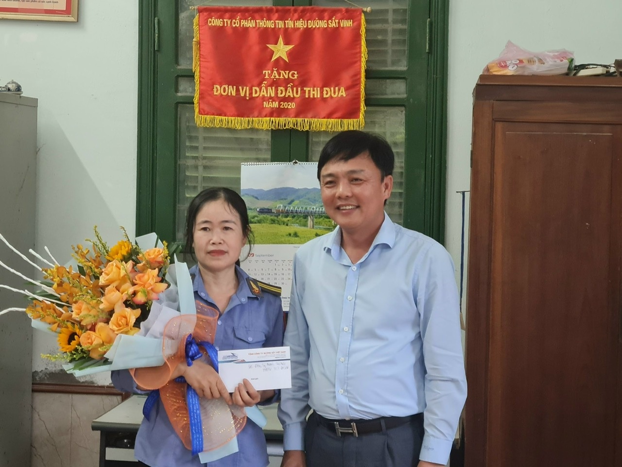 Công đoàn Đường sắt Việt Nam khen thưởng công nhân dũng cảm cứu người