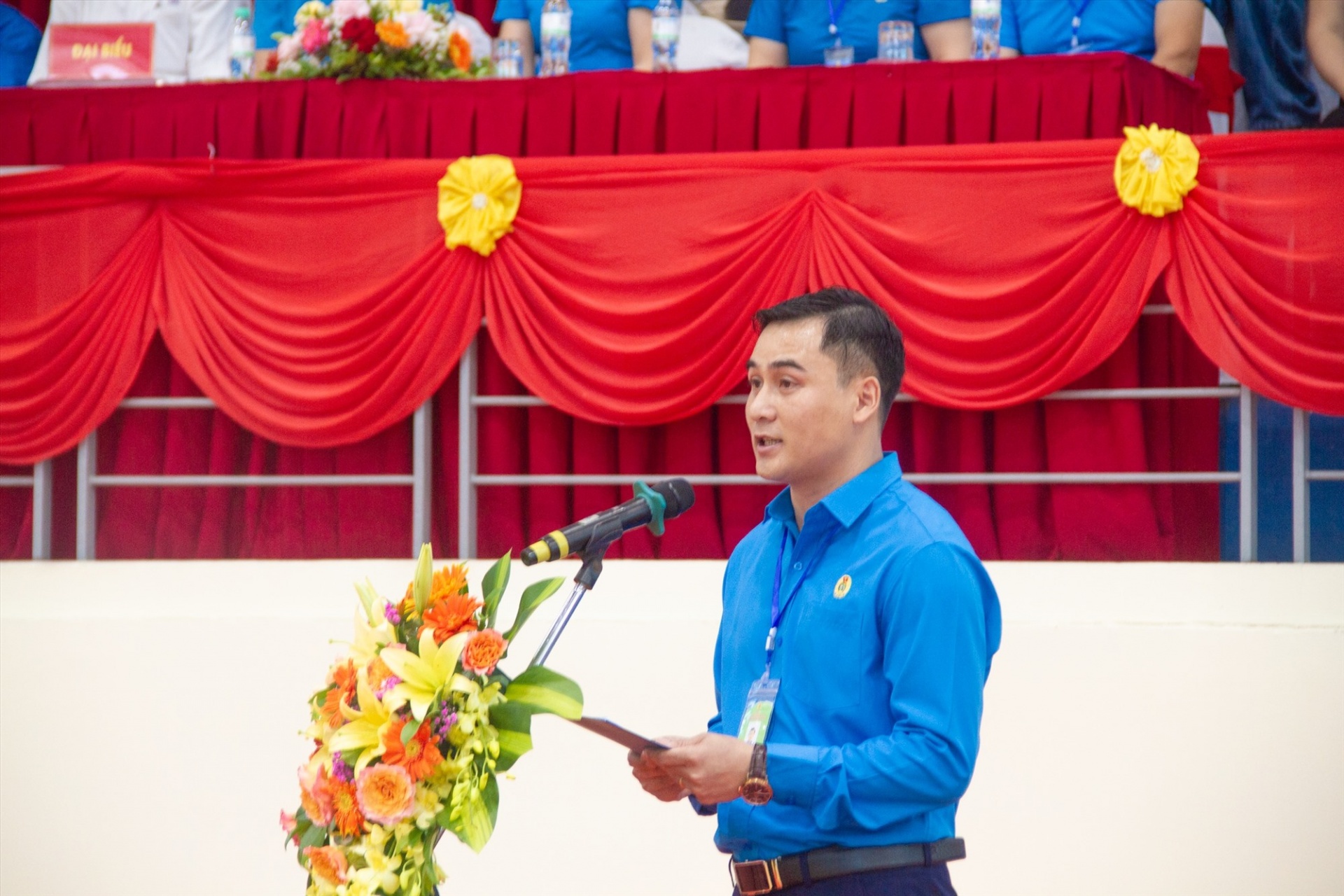 Trang trọng, sôi động Giải thể thao do LĐLĐ tỉnh Nghệ An tổ chức