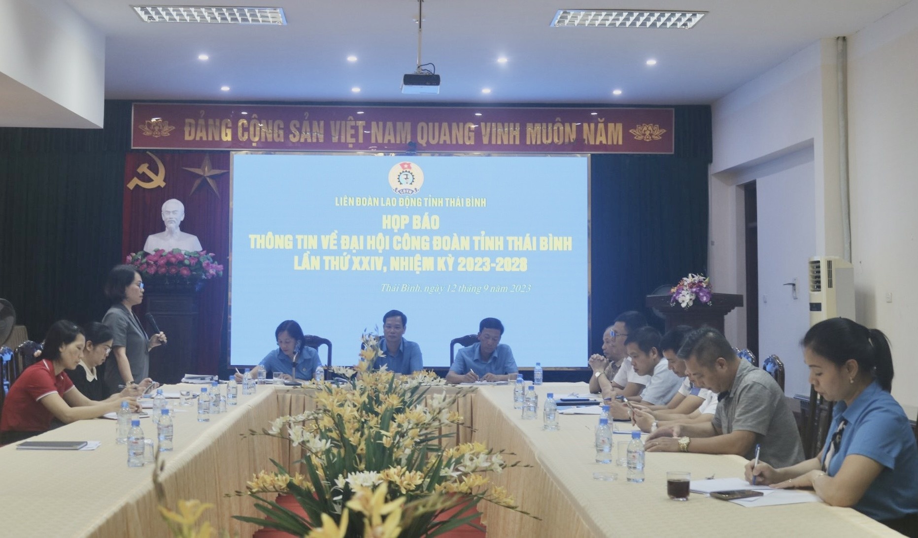 Công tác chuẩn bị Đại hội Công đoàn tỉnh Thái Bình lần thứ XXIV đã cơ bản hoàn tất