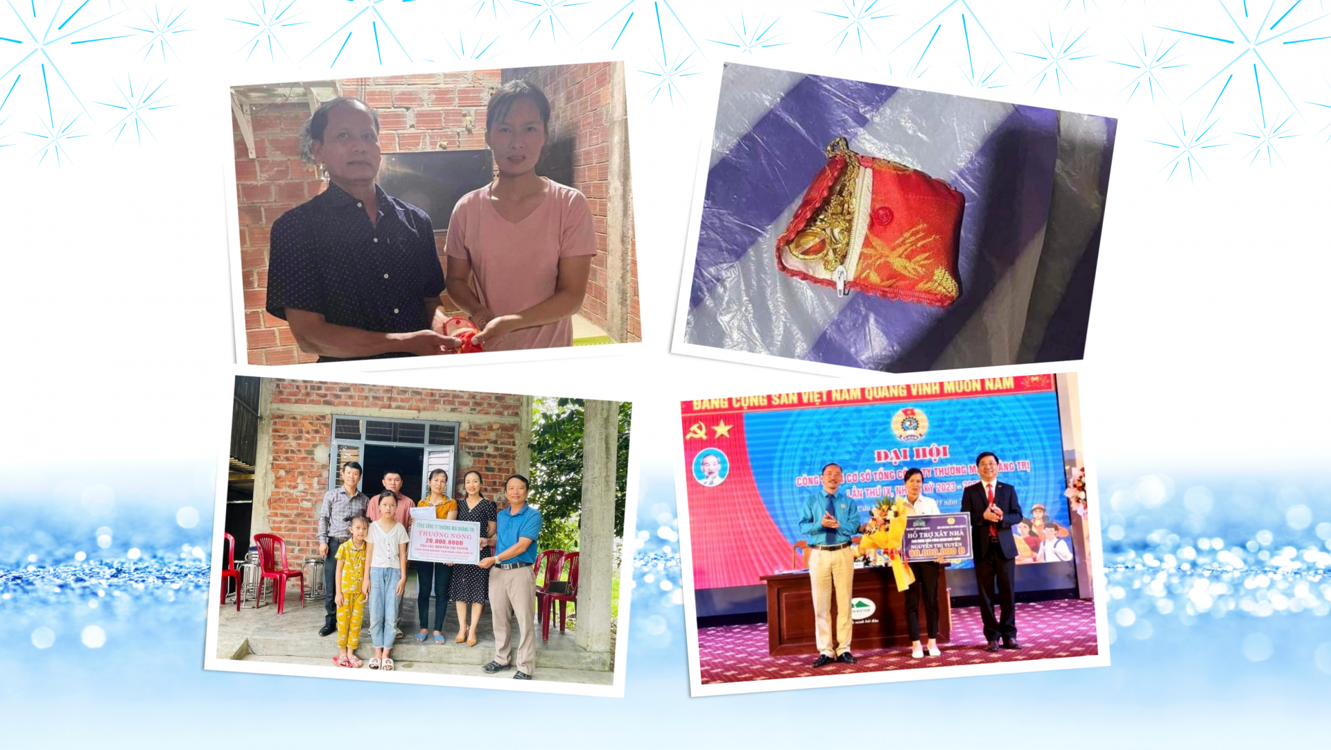 Nữ công nhân nghèo được tặng tiền xây nhà vì có nghĩa cử cao đẹp Nữ công nhân nghèo được tặng tiền xây nhà vì có nghĩa cử cao đẹp