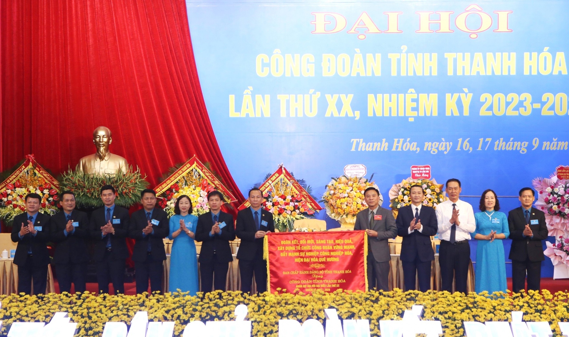 Công đoàn Thanh Hóa dẫn đầu các phong trào thi đua