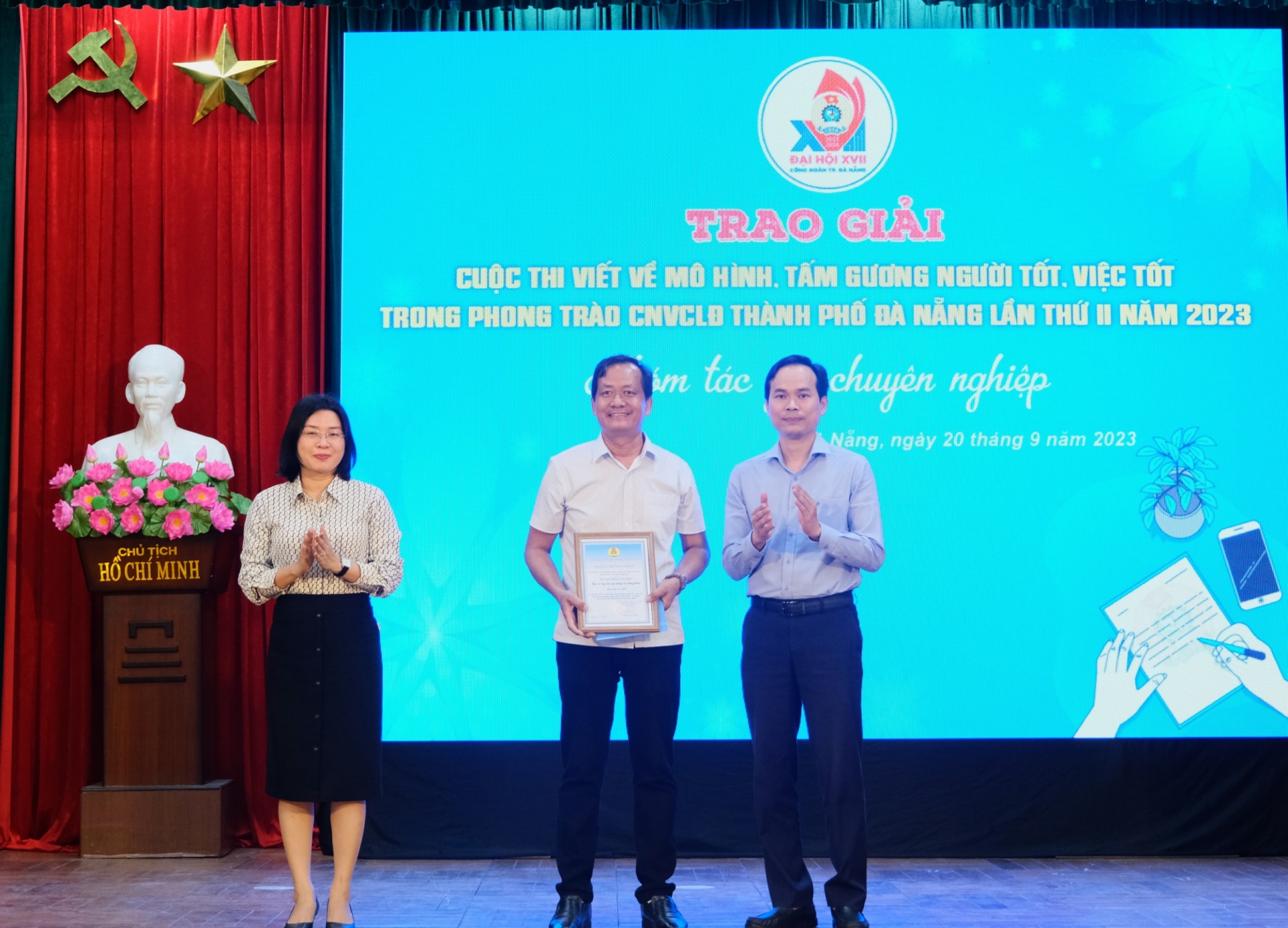 “Nguồn lực Công đoàn dồi dào làm nên thành công Cuộc thi”