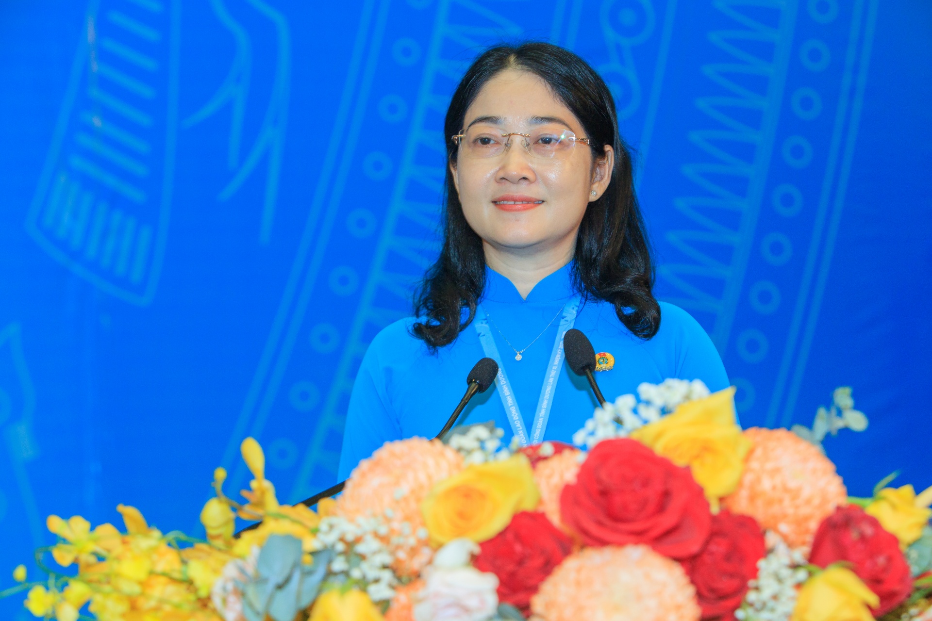 Đồng chí Nguyễn Kim Loan tái đắc cử Chủ tịch LĐLĐ Bình Dương