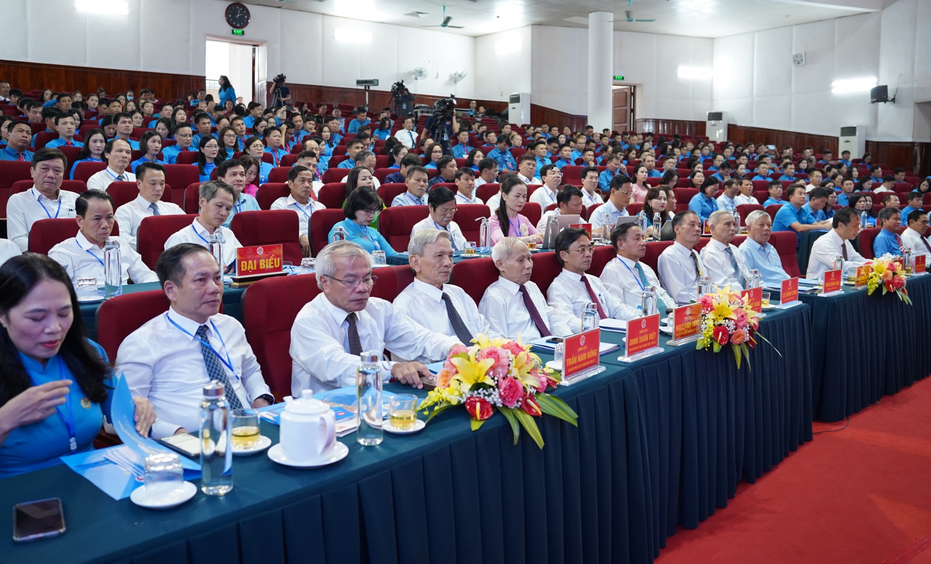 Trang trọng, ấn tượng Đại hội Công đoàn tỉnh Hà Tĩnh lần thứ XIX, nhiệm kỳ 2023-2028