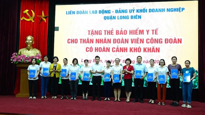 LĐLĐ quận Long Biên chăm lo tốt cho đoàn viên, người lao động LĐLĐ quận Long Biên chăm lo tốt cho đoàn viên, người lao động