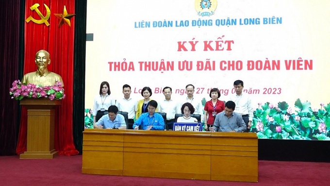 LĐLĐ quận Long Biên chăm lo tốt cho đoàn viên, người lao động LĐLĐ quận Long Biên chăm lo tốt cho đoàn viên, người lao động