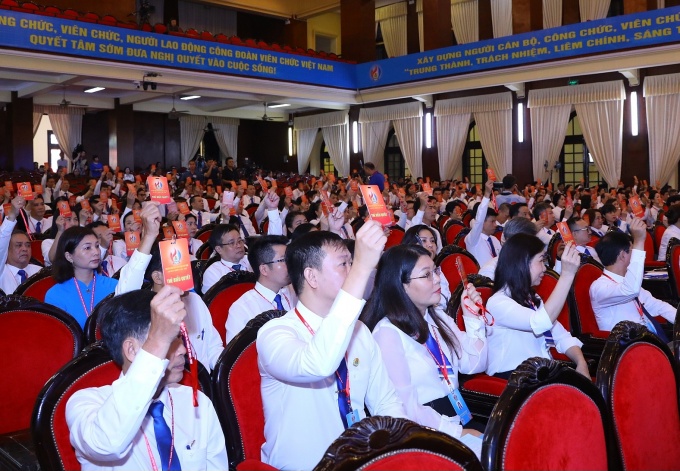 300 đại biểu tham gia Đại hội Công đoàn Viên chức Việt Nam lần thứ VI