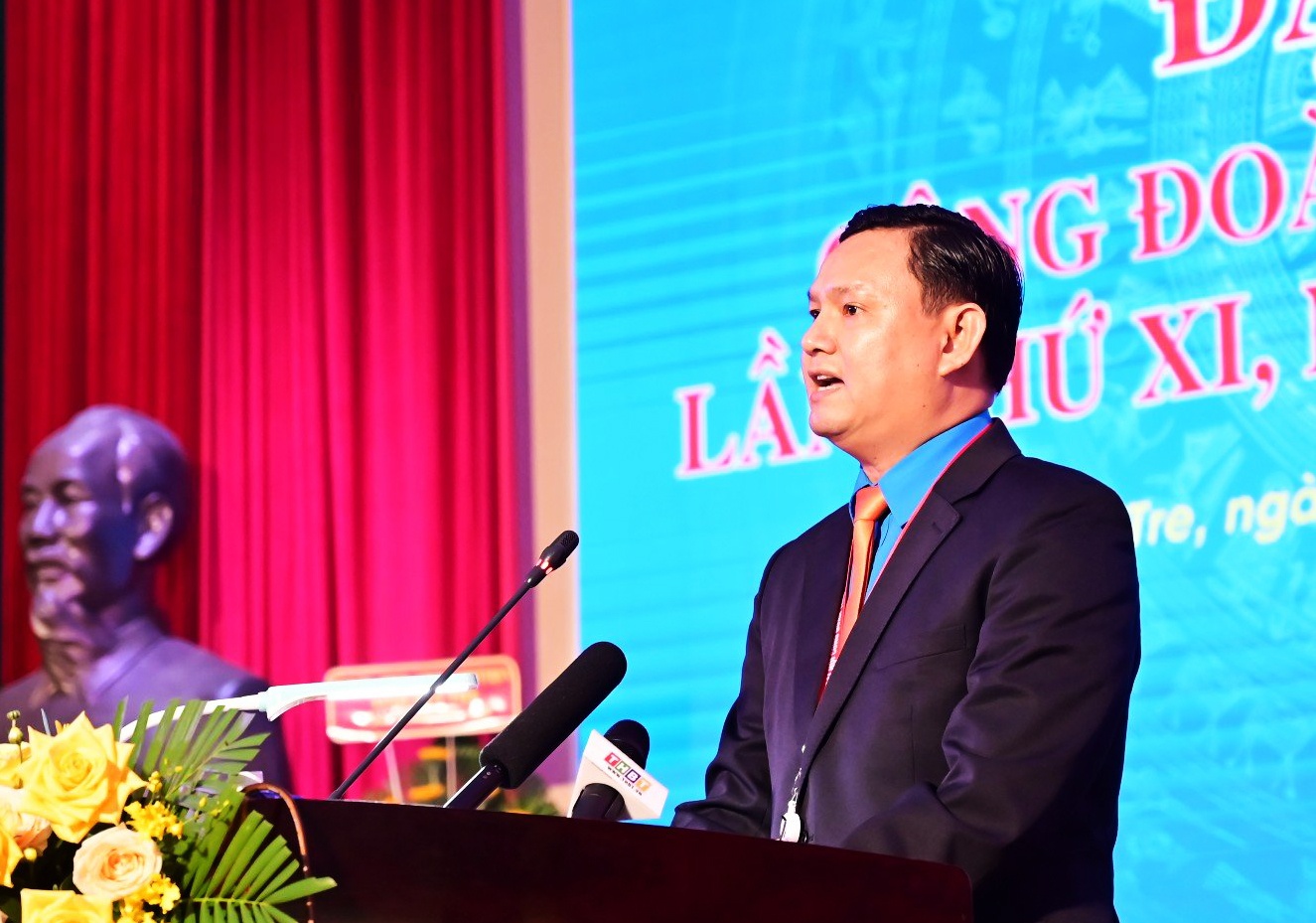 Đồng chí Nguyễn Phúc Linh tái đắc cử Chủ tịch LĐLĐ tỉnh Bến Tre