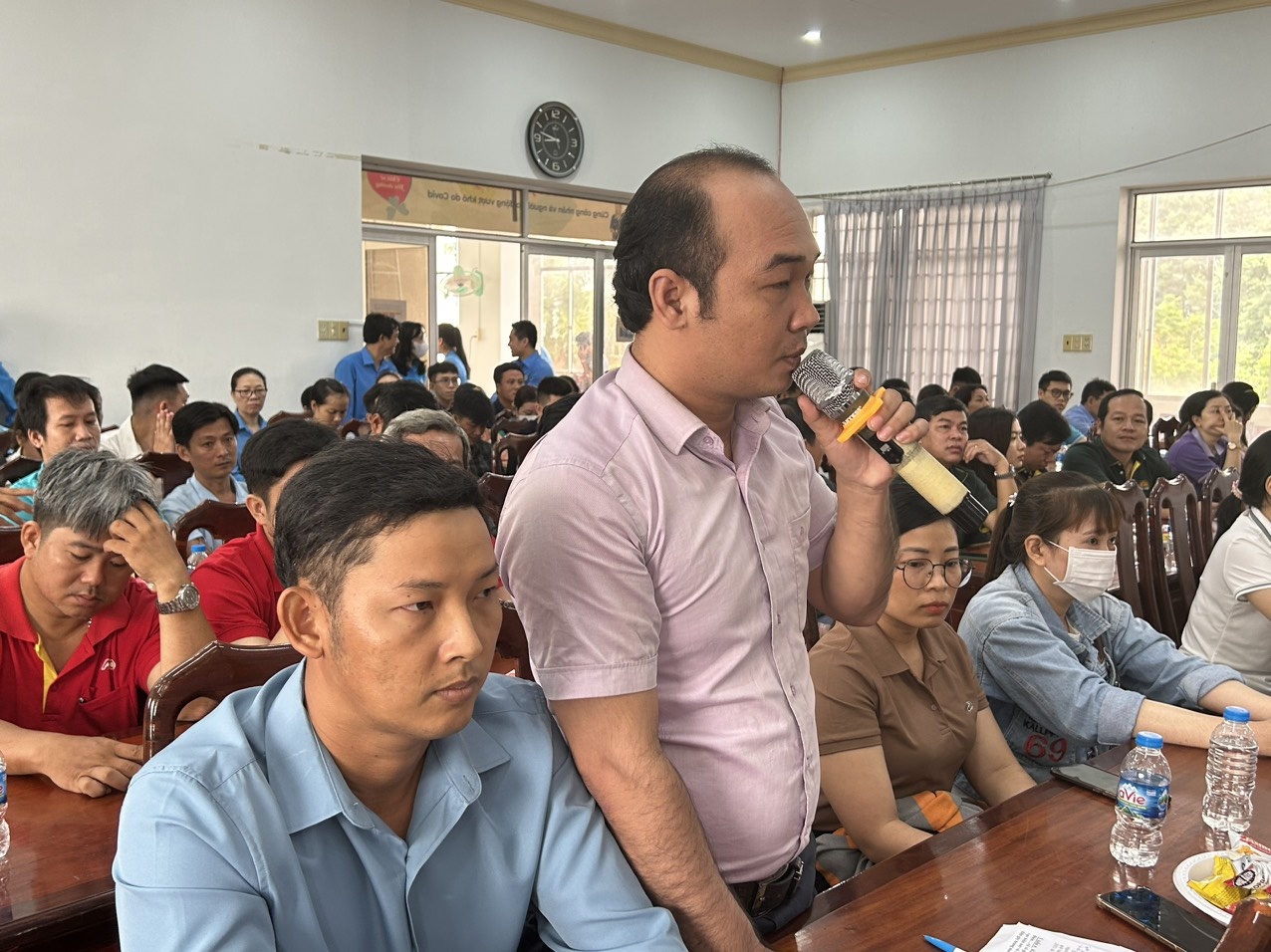 Khi “tiếng lòng” công nhân được lãnh đạo tỉnh lắng nghe