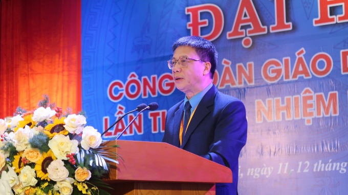 Đồng chí Nguyễn Ngọc Ân tái đắc cử Chủ tịch Công đoàn Giáo dục Việt Nam