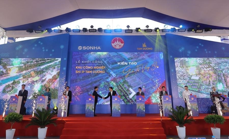 KCN SHI IP Tam Dương xây mới có diện tích 162,33ha KCN SHI IP Tam Dương xây mới có diện tích 162,33ha