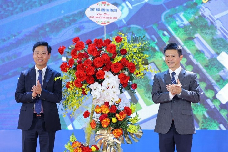 KCN SHI IP Tam Dương xây mới có diện tích 162,33ha KCN SHI IP Tam Dương xây mới có diện tích 162,33ha