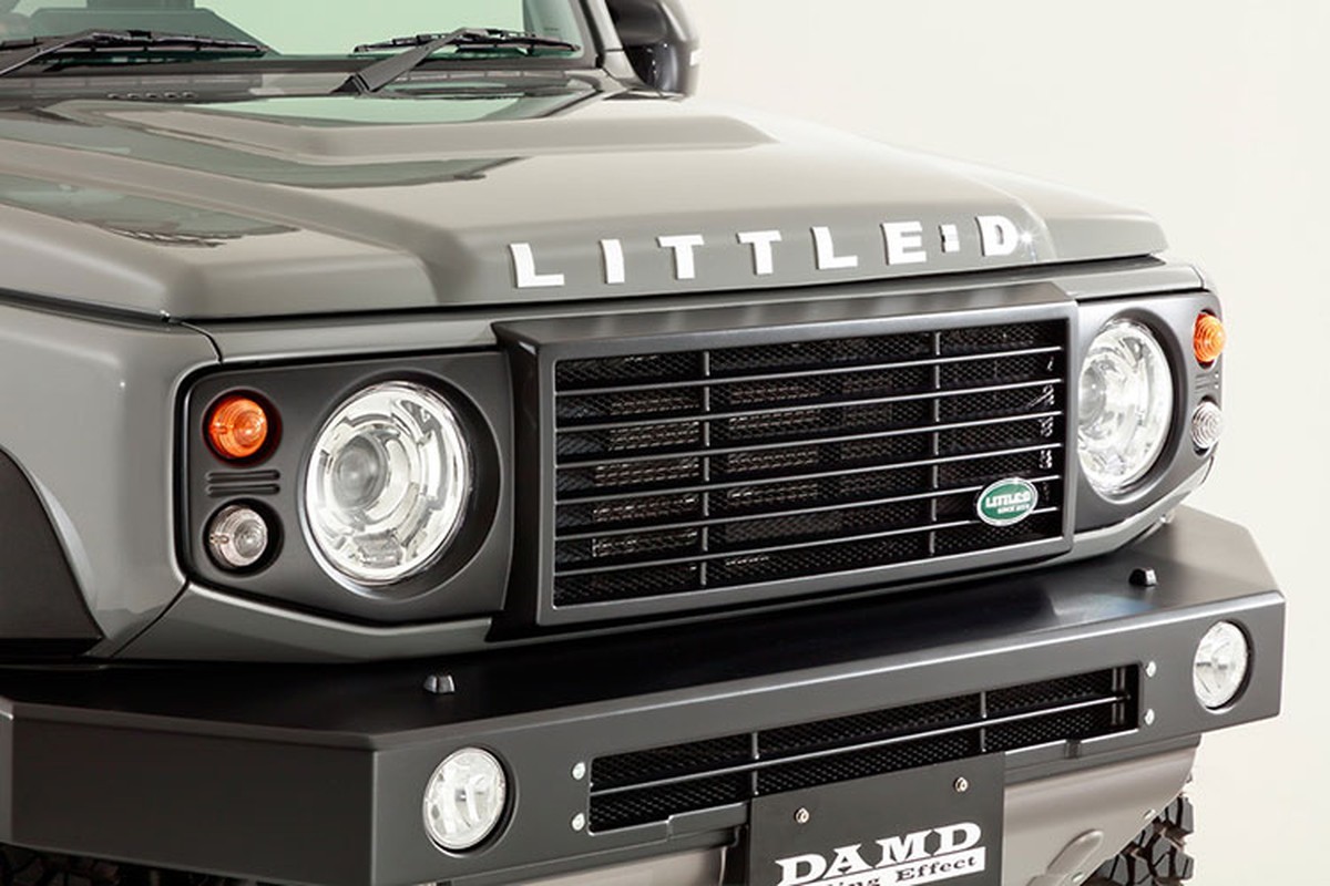 Suzuki Jimny độ ngầu như Land Rover Defender