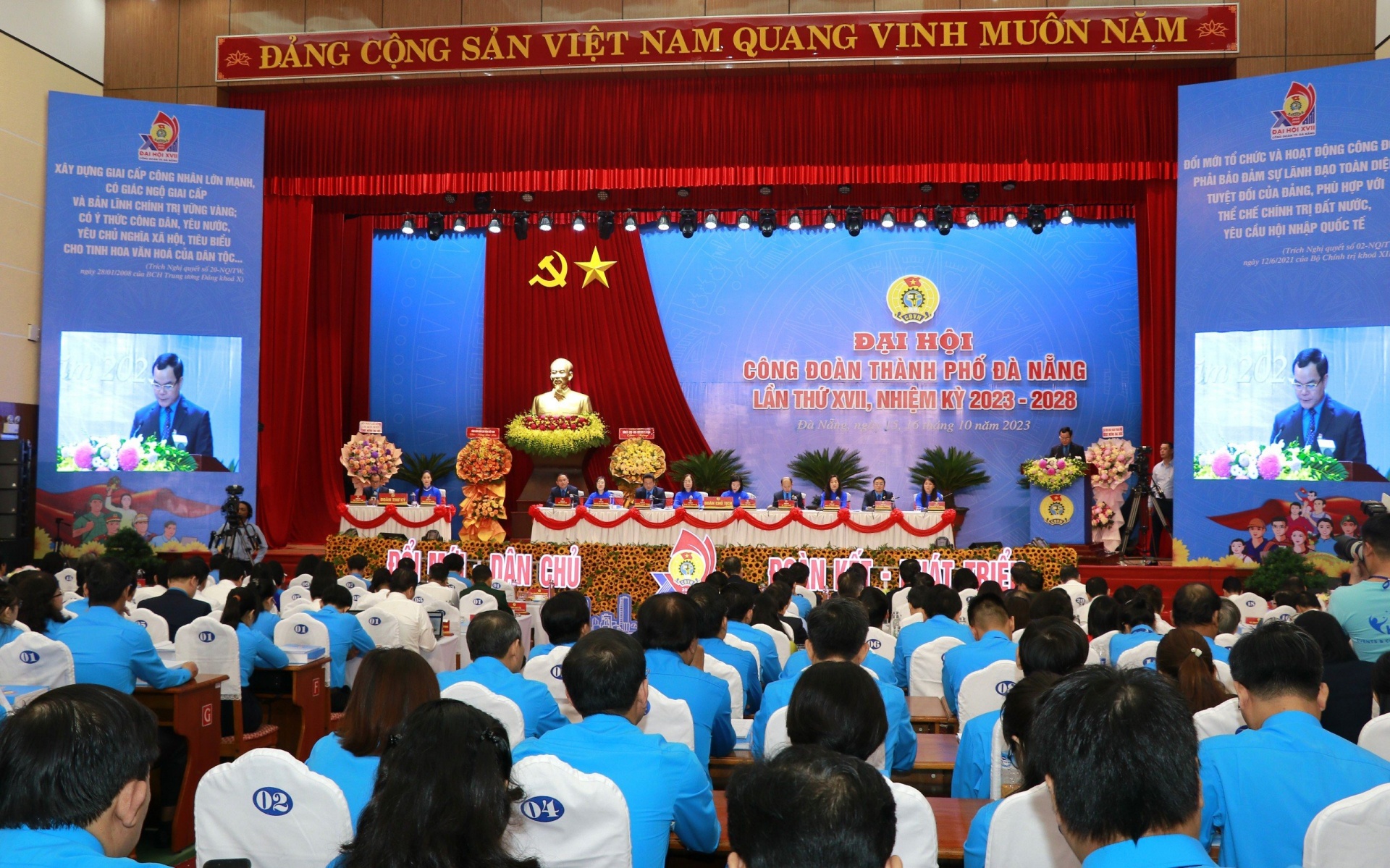Chủ tịch Tổng LĐLĐ Việt Nam đề nghị TP Đà Nẵng cần ưu tiên nguồn lực để thực hiện các khâu đột phá