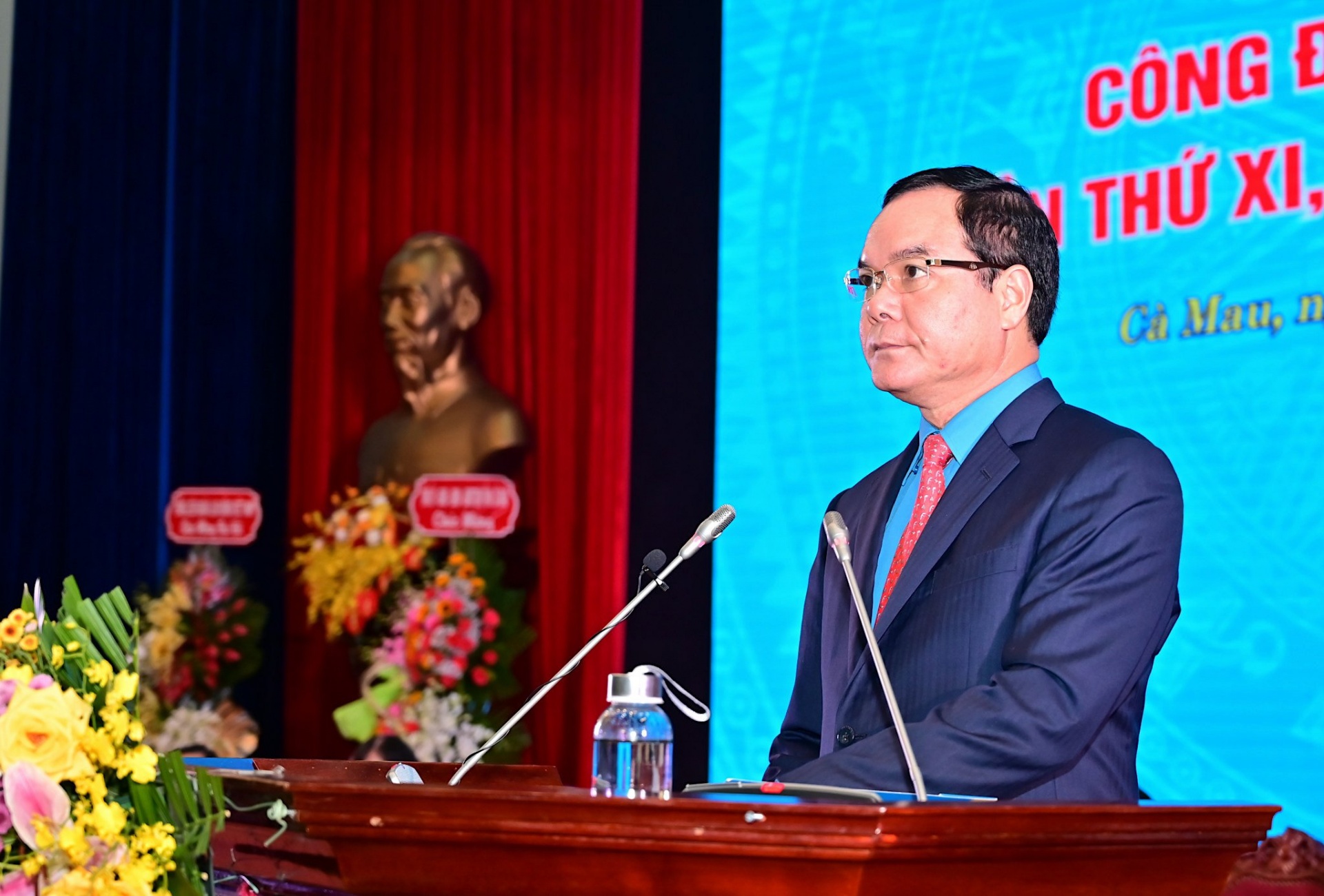 Đồng chí Huỳnh Út Mười tái đắc cử Chủ tịch LĐLĐ tỉnh Cà Mau