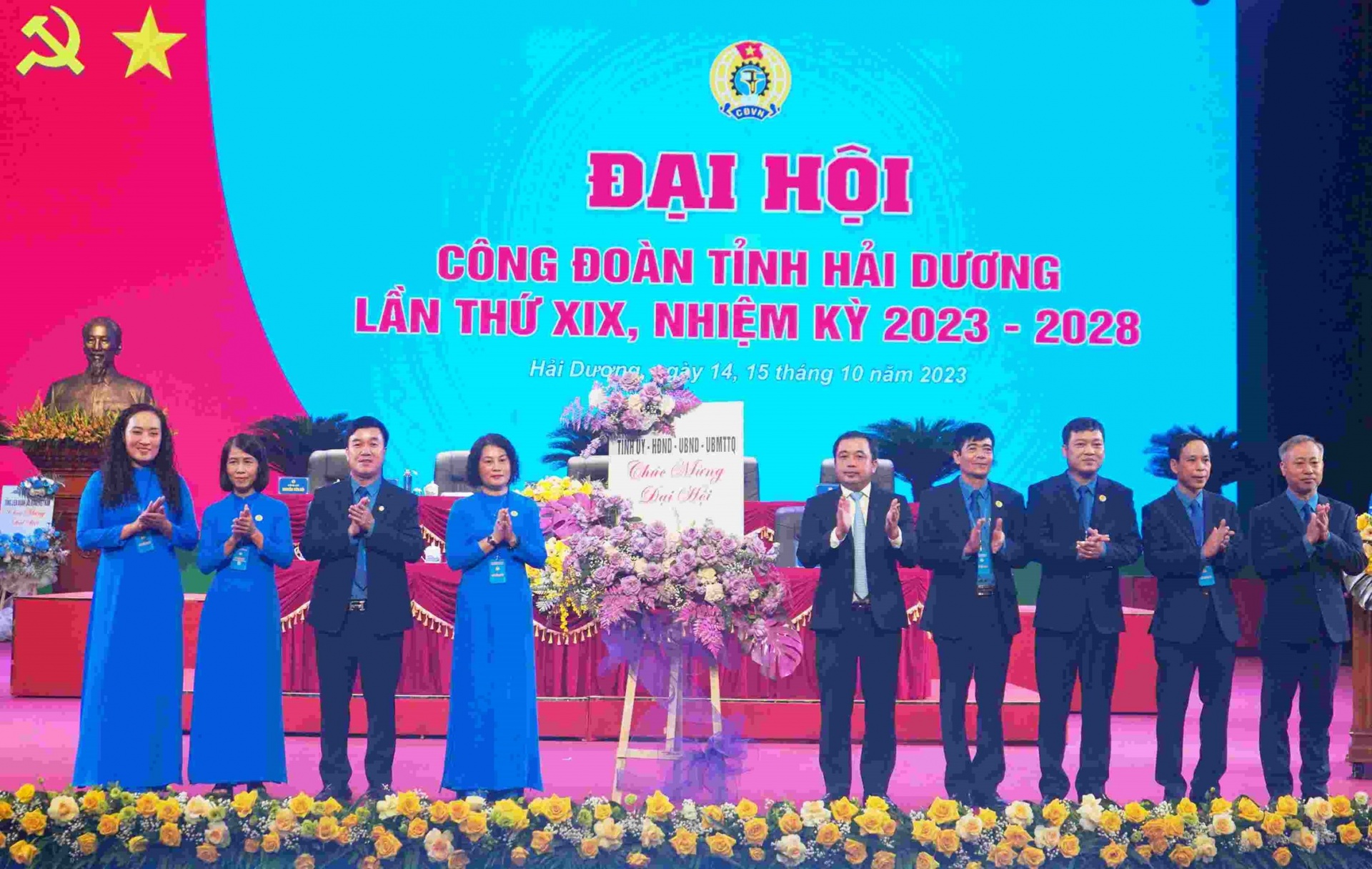 Đồng chí Ngô Thị Thanh Hòa tái đắc cử Chủ tịch LĐLĐ tỉnh Hải Dương