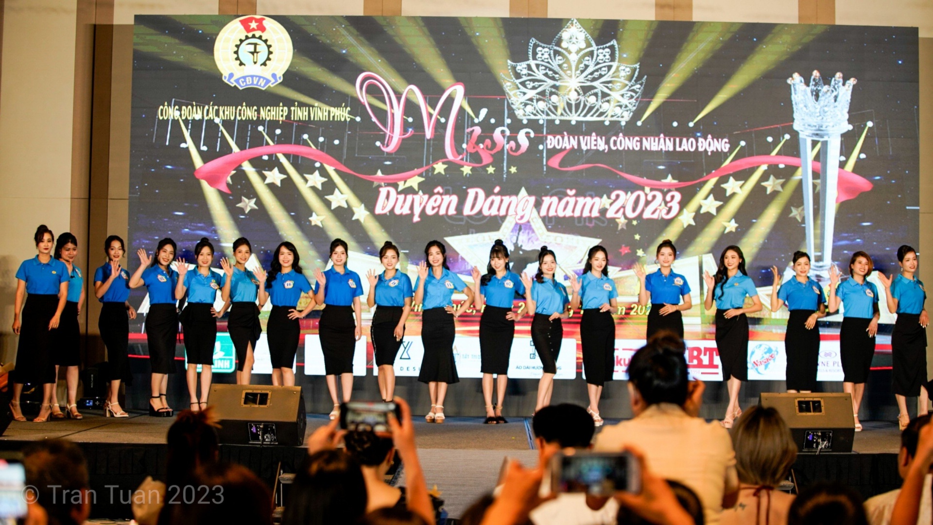 Sôi nổi Hội thi Miss “Đoàn viên, công nhân lao động duyên dáng” Sôi nổi Hội thi Miss “Đoàn viên, công nhân lao động duyên dáng”