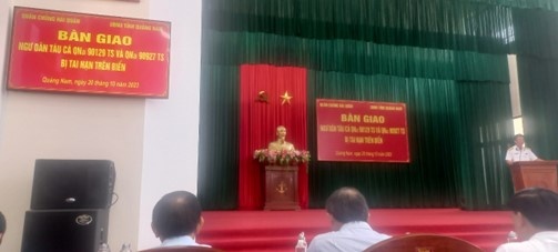 Nghiệp đoàn Nghề cá Việt Nam thăm gia đình ngư dân gặp nạn trên biển Nghiệp đoàn Nghề cá Việt Nam thăm gia đình ngư dân gặp nạn trên biển