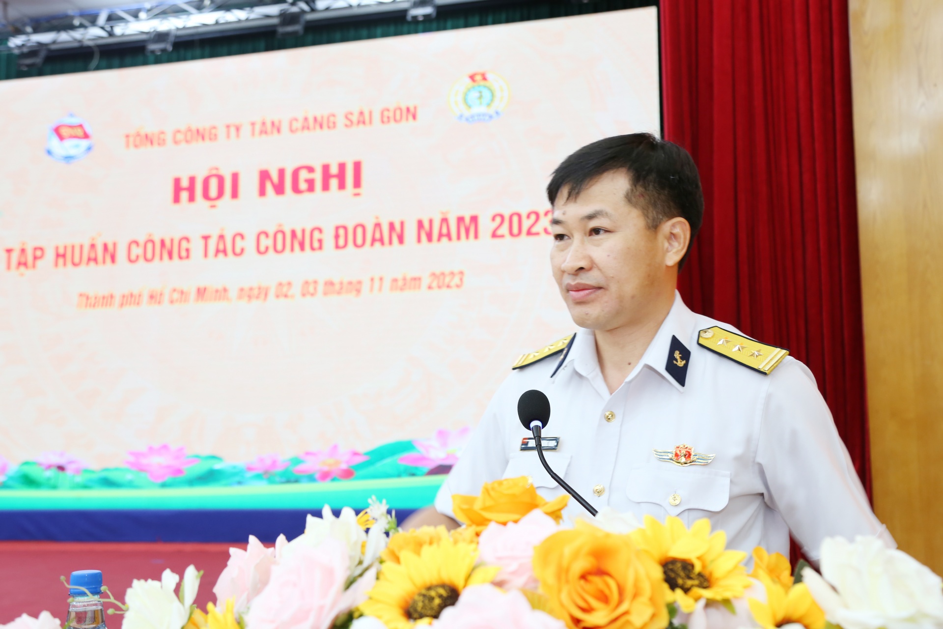 Tổng công ty Tân Cảng Sài Gòn tập huấn công tác công đoàn năm 2023