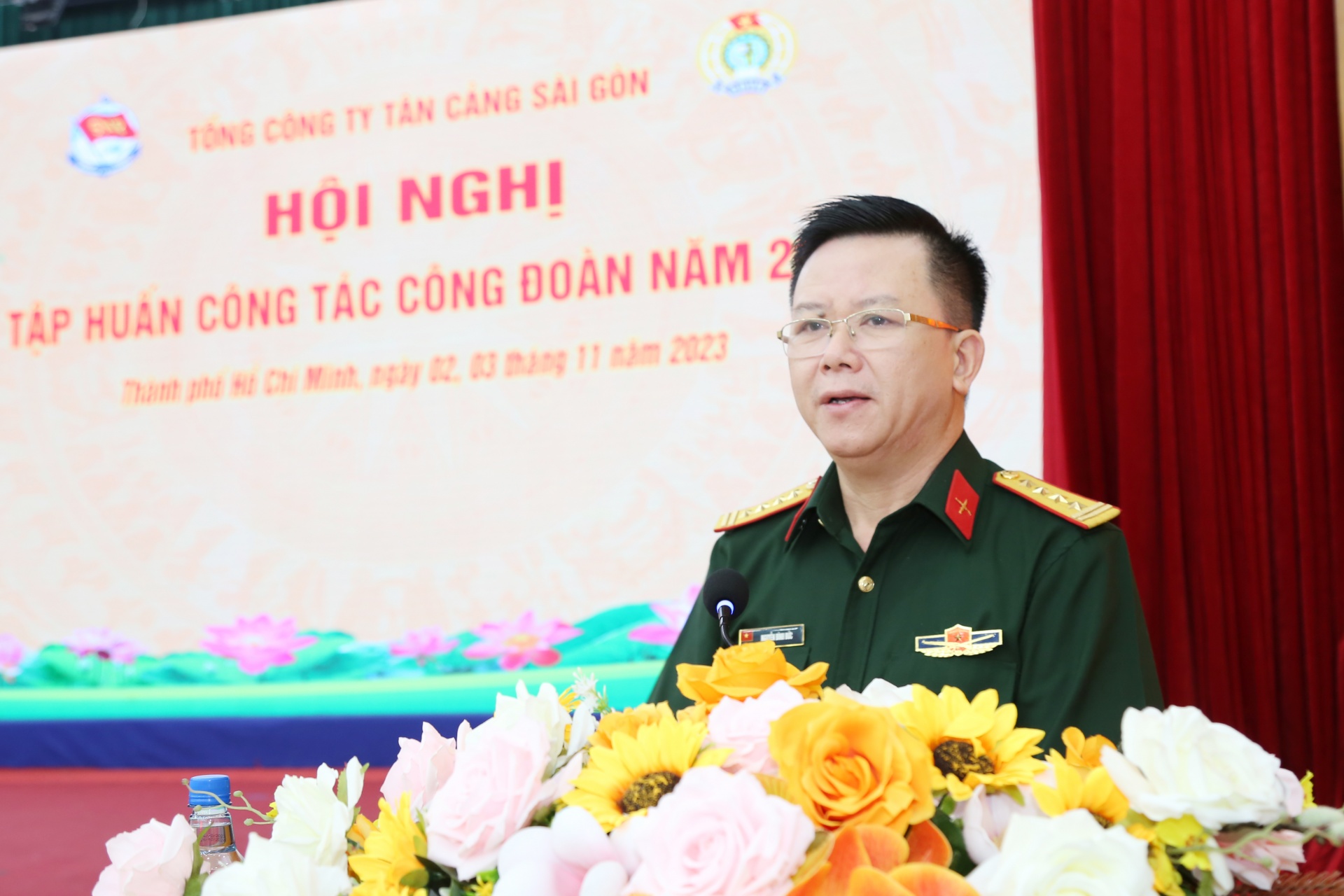Tổng công ty Tân Cảng Sài Gòn tập huấn công tác công đoàn năm 2023