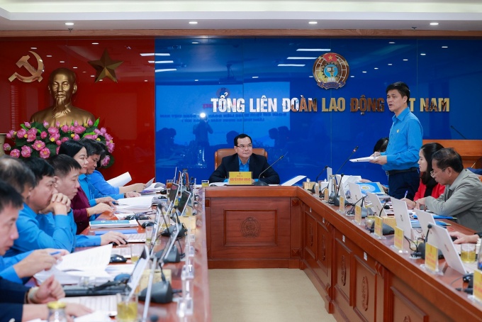 Hội nghị Đoàn Chủ tịch Tổng LĐLĐ Việt Nam lần thứ 38 Hội nghị Đoàn Chủ tịch Tổng LĐLĐ Việt Nam lần thứ 38