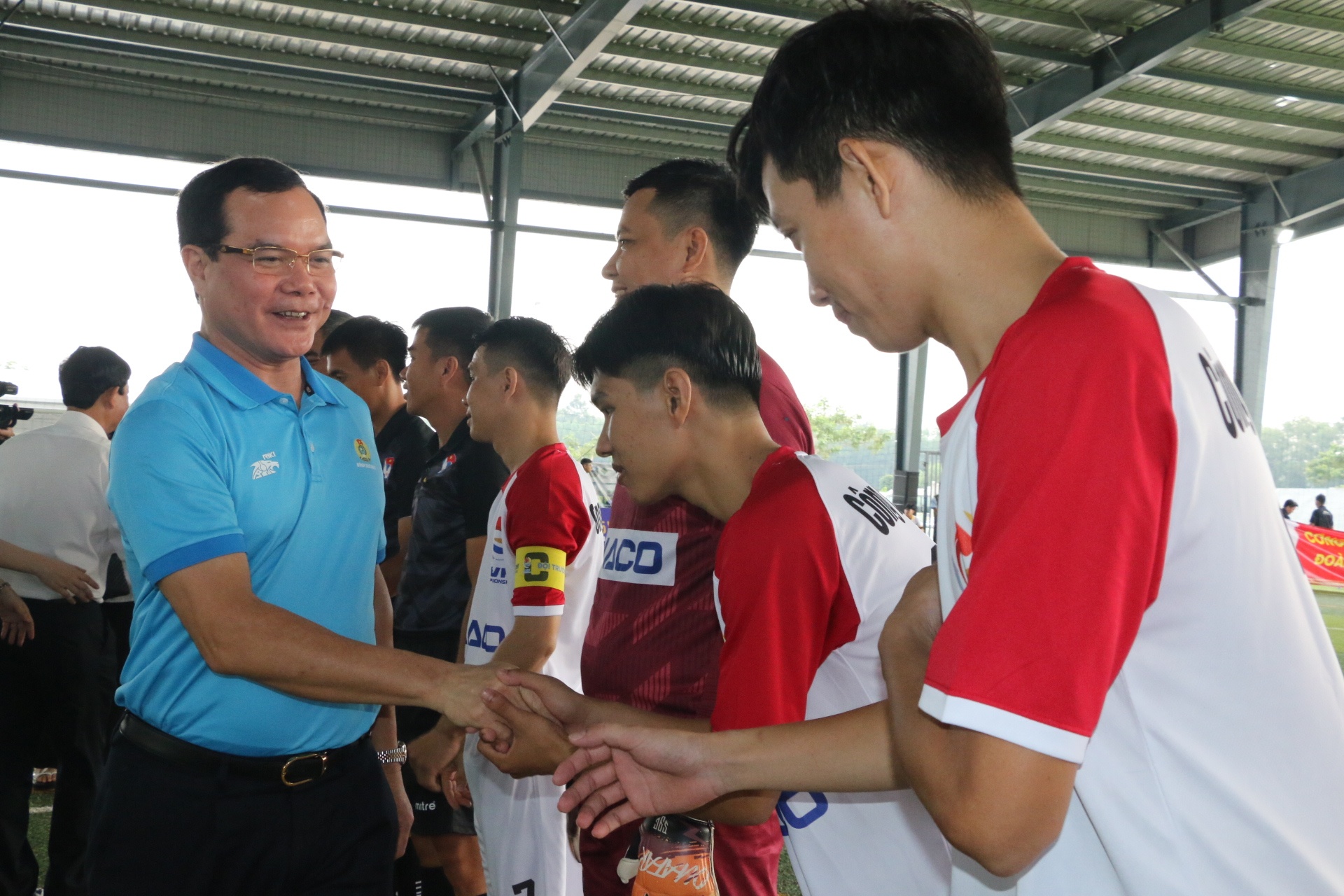 Khai mạc vòng chung kết Giải bóng đá công nhân năm 2023 Khai mạc vòng chung kết Giải bóng đá công nhân năm 2023