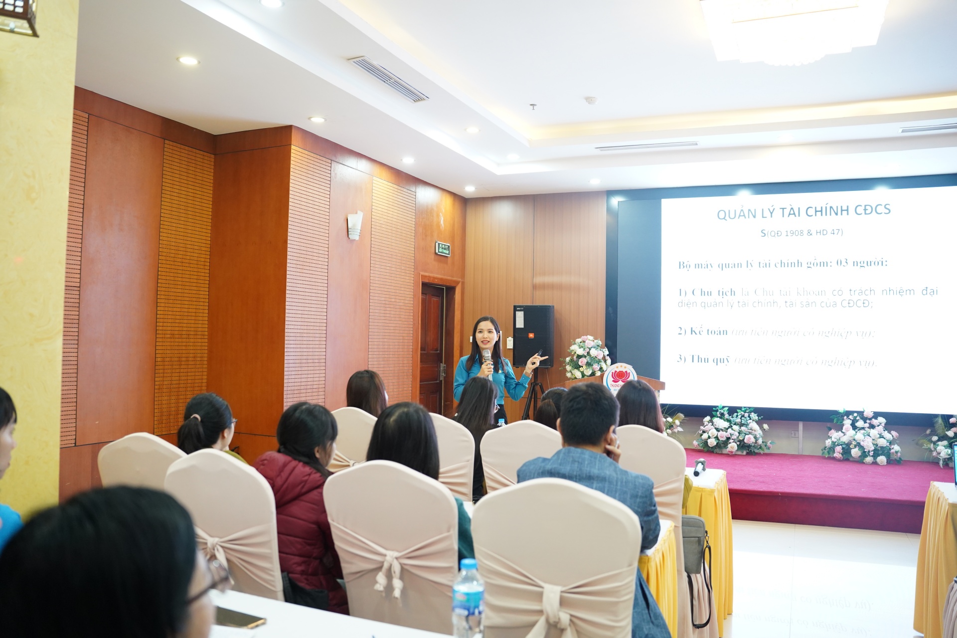 Công đoàn KKT Đông Nam Nghệ An tập huấn tài chính cho gần 100 đoàn viên công đoàn
