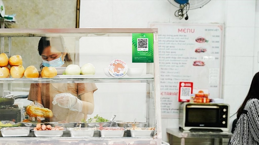 Vietcombank ra mắt bộ giải pháp “QR nhận tiền” và “Quản lý doanh thu theo từng mã QR”
