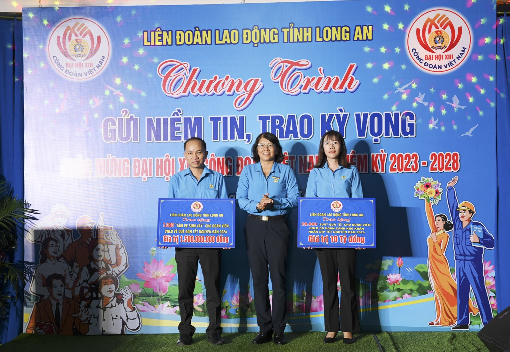 LĐLĐ Long An: Nhiều hoạt động chào mừng Đại hội Công đoàn Việt Nam