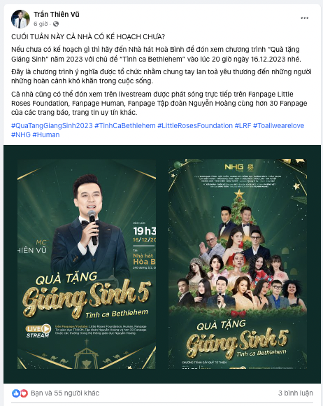 “Quà tặng Giáng sinh” mùa thứ 5 hứa hẹn mang đến nhiều cảm xúc “Quà tặng Giáng sinh” mùa thứ 5 hứa hẹn mang đến nhiều cảm xúc