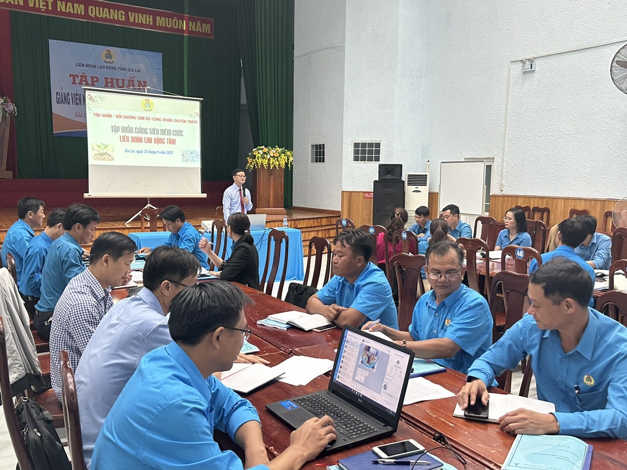 LĐLĐ tỉnh Gia Lai dẫn đầu Cụm thi đua