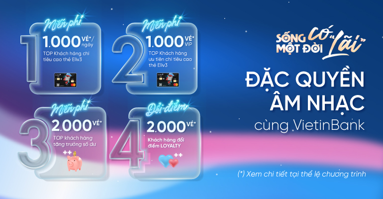 Đen Vâu, Hà Anh Tuấn góp mặt trong concert của VietinBank