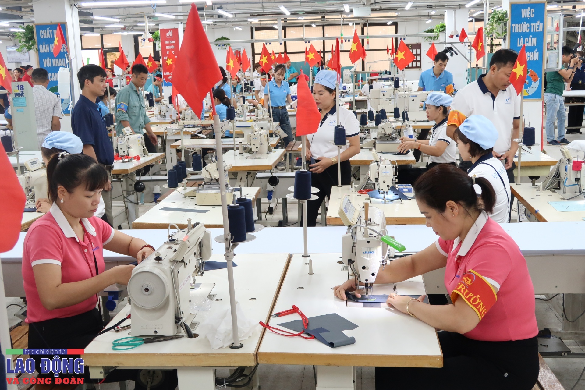 Năm kiên cường của Công đoàn Dệt May Việt Nam