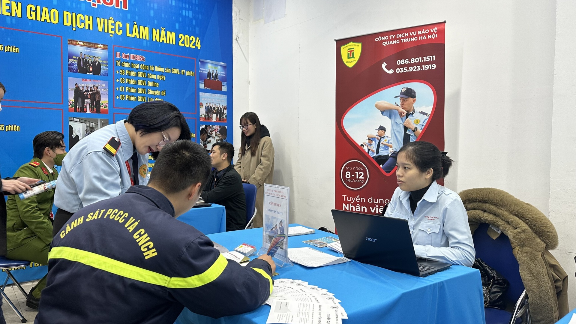 Hà Nội: Nhu cầu tuyển bảo vệ tăng nóng trước Tết Hà Nội: Nhu cầu tuyển bảo vệ tăng nóng trước Tết