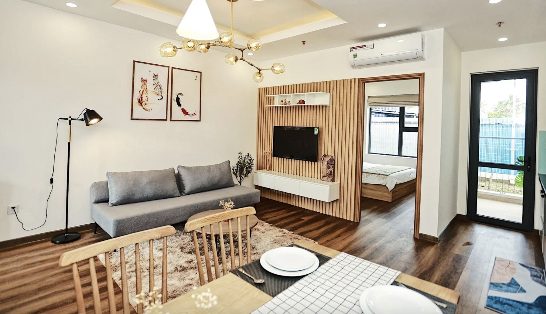Căn hộ mẫu một dự án nhà ở xã hội ở Đà Nẵng. Ảnh: CĐT.