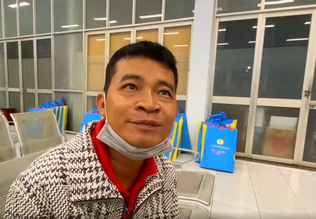 Chuyến tàu Xuân nghĩa tình đưa công nhân về Tết