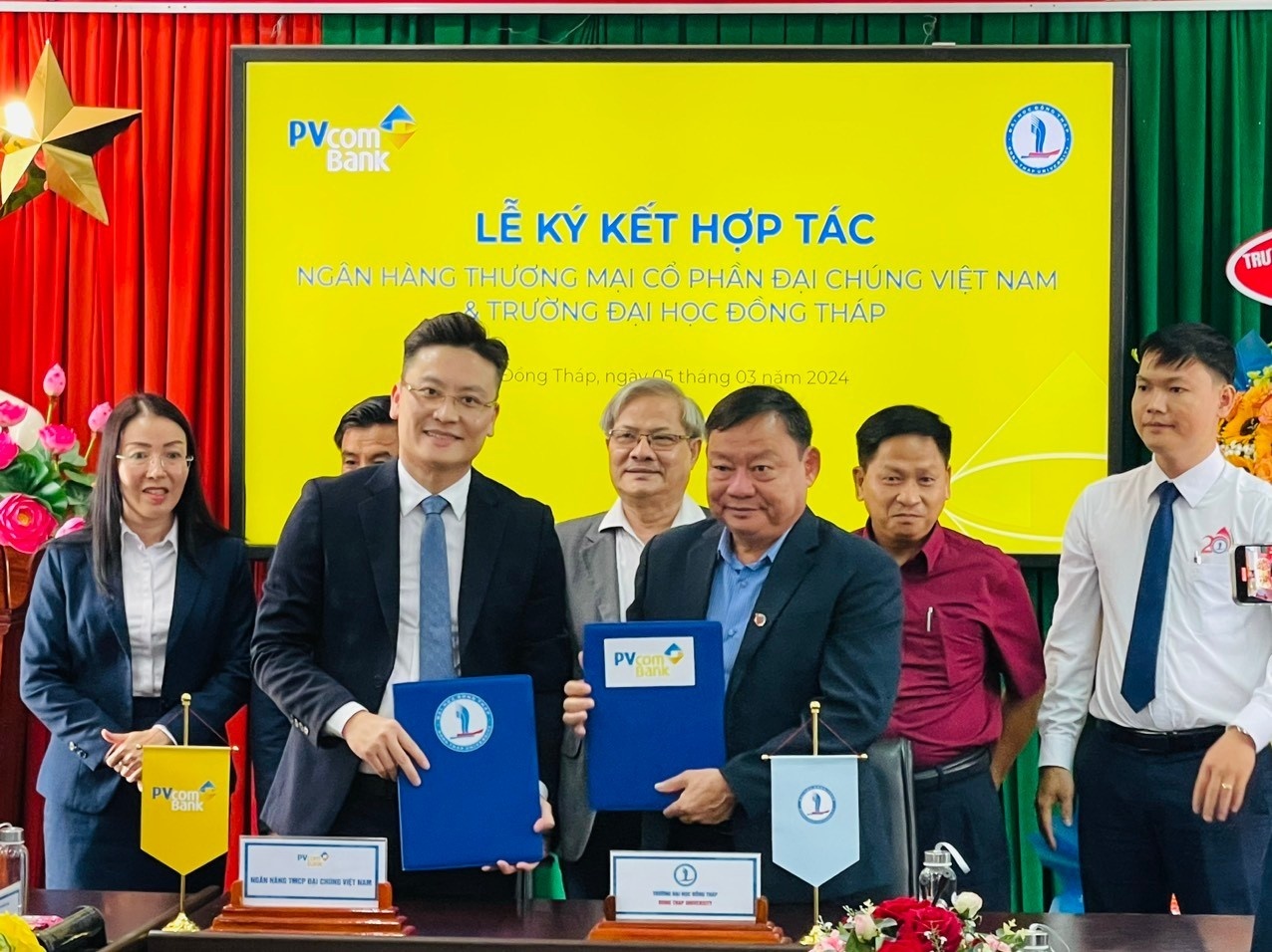 PVcomBank và trường Đại học Đồng Tháp ký kết thỏa thuận hợp tác đánh dấu bước tiến quan trọng trong mối quan hệ hợp tác 2 bên