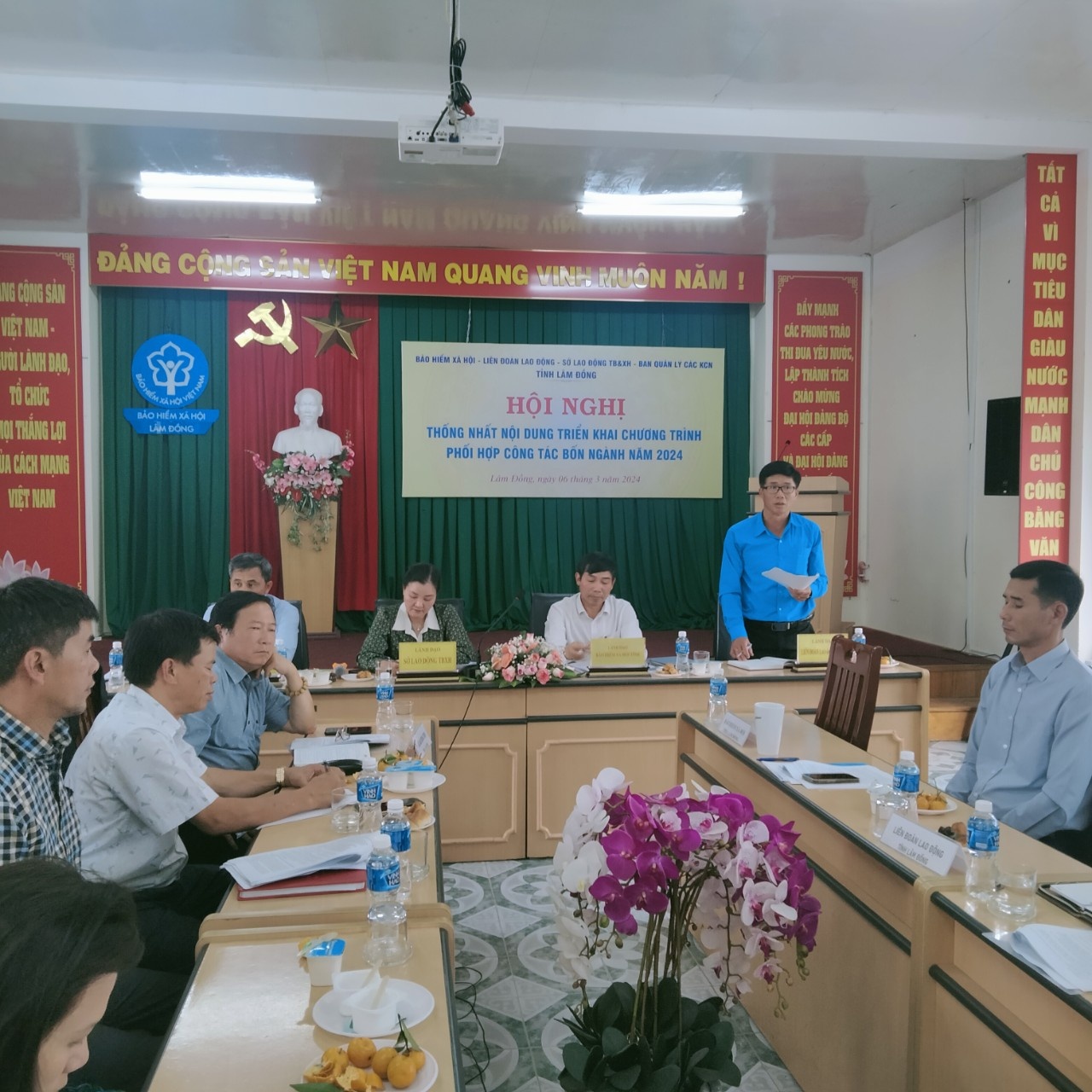 Lâm Đồng: Phối hợp xây dựng quan hệ lao động tiến bộ, hài hòa, ổn định