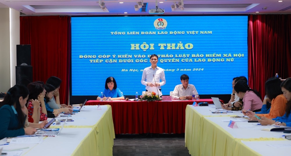 Góp ý về Dự thảo Luật Bảo hiểm xã hội để tăng quyền lợi cho lao động nữ Góp ý về Dự thảo Luật Bảo hiểm xã hội để tăng quyền lợi cho lao động nữ