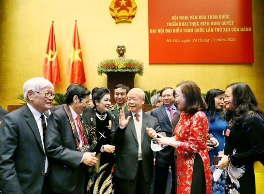 Xây dựng nền văn hóa xã hội chủ nghĩa vì sự phát triển bền vững của đất nước