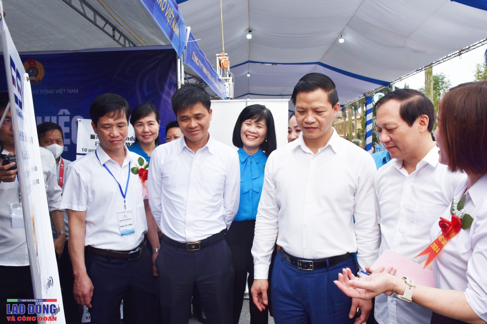Thư cảm ơn các cá nhân, cơ quan, doanh nghiệp tham gia Ngày hội việc làm 2024